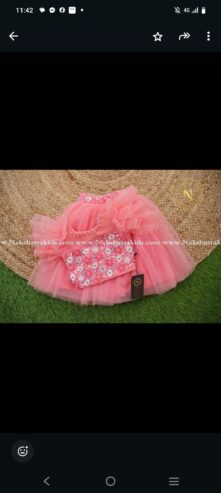 Kid birthday spcl dress customisation avilable international shipping available more details please msg watsp 9207079226