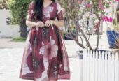 Floral Midi Dresses (All India Delivery Available)