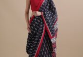 💃🏼New collection💃🏼 🥳New collection cotton mulmul saree Cotton Mulmul saree with blouse same blouse