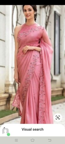 Saree customisation avilable international shipping available more details please msg watsp