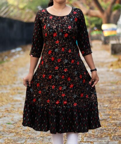 Budget Friendly Rayon Kurti (All India Delivery Available)