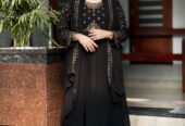 PARTY WEAR GOWN WITH SHWAL for Sale (All India Delivery Available..)