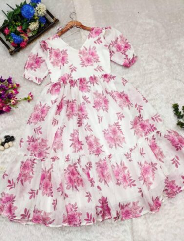 Floral Midi Dresses (All India Delivery Available)