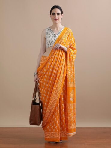 💃🏼New collection💃🏼 🥳New collection cotton mulmul saree Cotton Mulmul saree with blouse same blouse