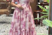 Floral Midi Dresses (All India Delivery Available)