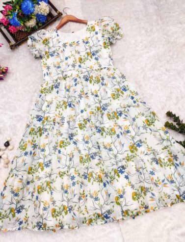 Floral Midi Dresses (All India Delivery Available)