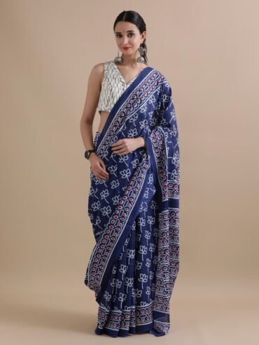 💃🏼New collection💃🏼 🥳New collection cotton mulmul saree Cotton Mulmul saree with blouse same blouse