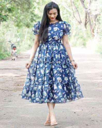 Floral Midi Dresses (All India Delivery Available)