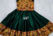 Kids traditional skirt and top